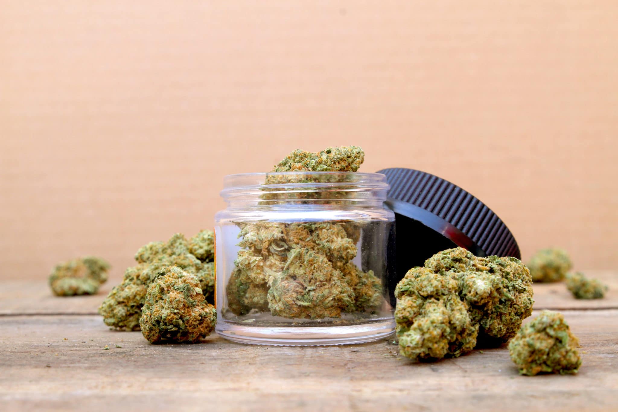 Cannabis in a Jar